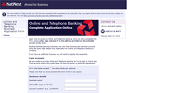 Desktop Screenshot of onlinebankingapp.natwest.com