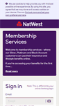 Mobile Screenshot of membershipbenefits.natwest.com