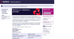 Desktop Screenshot of customer-review.natwest.com